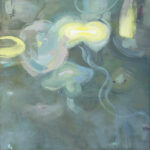 jellyfish art, abstract ocean art